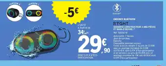 E.Leclerc ENCEINTE BLUETOOTH offre