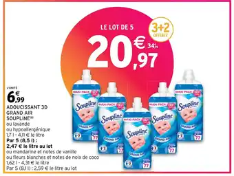 Intermarché ADOUCISSANT 3D GRAND AIR SOUPLINE (b) offre