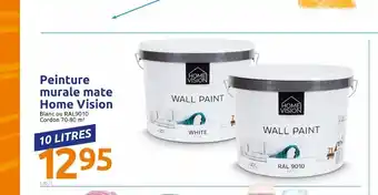 Action Peinture Murale Mate Home Vision offre