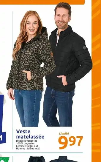 Action Veste Matelassee offre