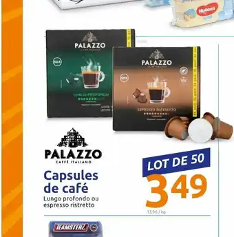 Action Capsules De Cafe offre