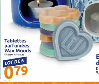 Action Tablettes Parfumees Wax Moods offre
