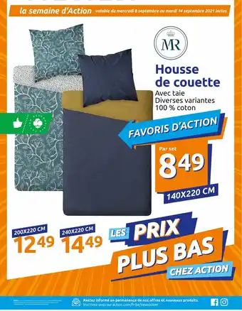 Action Housse De Couette offre