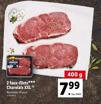 2 Faux-Filets Charolais XXL