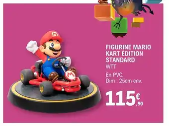 E.Leclerc FIGURINE MARIO KART ÉDITION STANDARD WTT offre