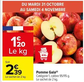 Carrefour Pomme Gala(r) offre