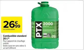 Carrefour Combustible standard 20 L offre