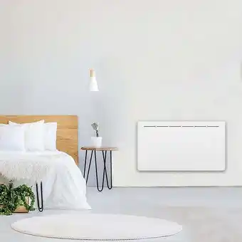 Brico Cash Radiateur électrique à inertie fonte tana blanc fonte 1500w offre