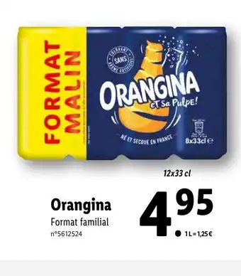 Lidl Orangina offre