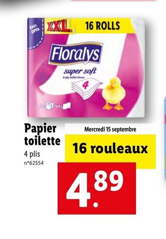 Lidl Papier Toilette offre