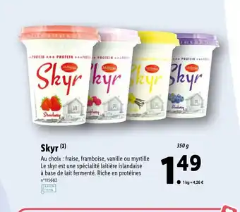 Lidl Skyr offre