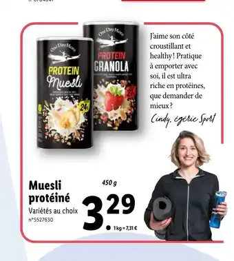 Muesli Protéiné