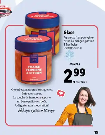 Lidl Glace offre