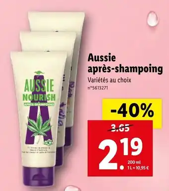 Aussie Aprés-Shamppoing