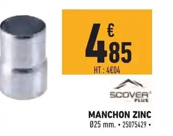 Manchon Zinc
