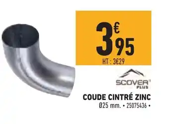 Coude Cintré Zinc