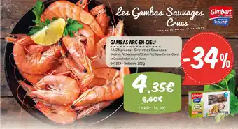 Gel 2000 GAMBAS ARC-EN-CIEL offre