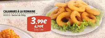Gel 2000 CALAMARS À LA ROMAINE offre