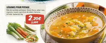 Gel 2000 LÉGUMES POUR POTAGE offre