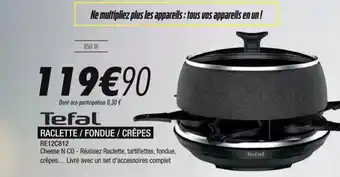RACLETTE /FONDUE /CRĂPES