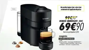 CAFETIÈRE NESPRESSO