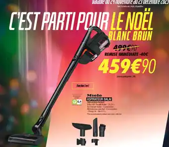 Blanc Brun ASPIRATEUR BALAI offre