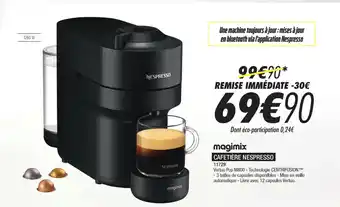 CAFETIÈRE NESPRESSO