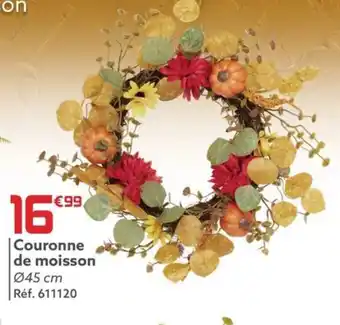 Gifi Couronne de moisson offre