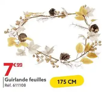 Gifi Guirlande feuilles offre