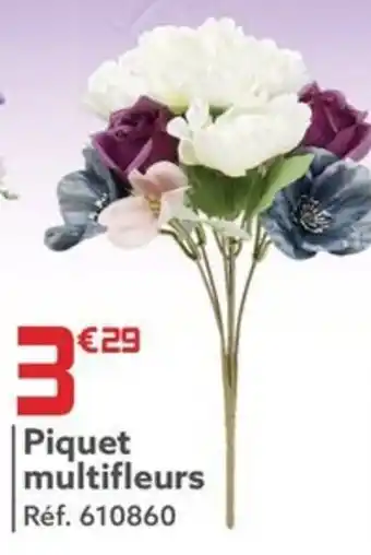 Piquet multifleurs