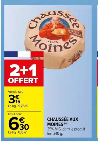 Carrefour Market CHAUSSÉE AUX MOINES offre