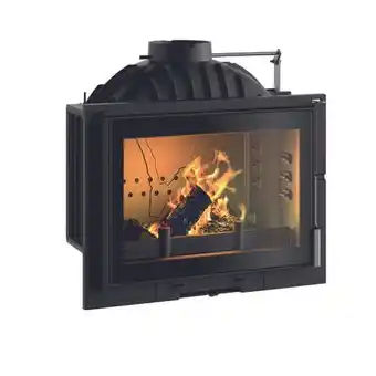 Brico Dépôt Invicta foyer à bois philos ga anthracite - 10 kw offre