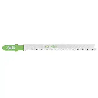 Lot de 5 lames pour scie sauteuse proline hikoki 750044 - 3-30mm nette - hcs l.75 coupe bois