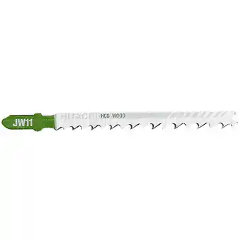 Brico Cash Lot de 5 lames pour scie sauteuse proline hikoki 750045 - 10-45mm nette - hcs l.75 coupe bois offre