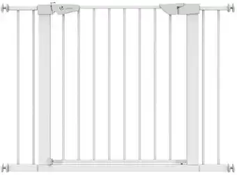 Bricomarché Barrière de sécurité porte et escalier 100-108cm blanc offre
