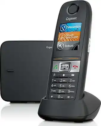 Téléphone sans fil dect noir - e630