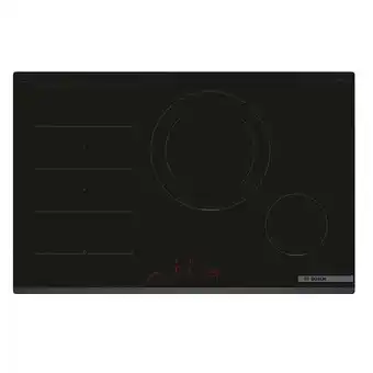 Bricomarché Table de cuisson induction 80cm 4 feux 7400w noir - pxe831hc1e offre