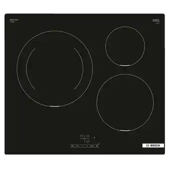 Bricomarché Table de cuisson à induction 60cm 3 feux noir - pij611bb5e offre