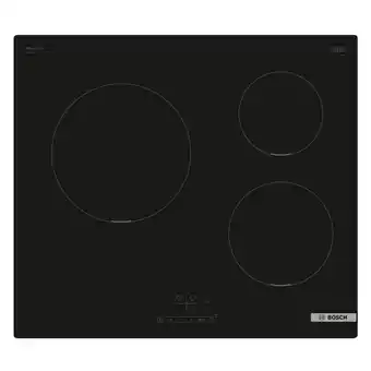 Bricomarché Table de cuisson à induction 60cm 3 feux noir - puc611bb5e offre