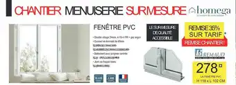 Fenêtre Pvc Homega Remaud