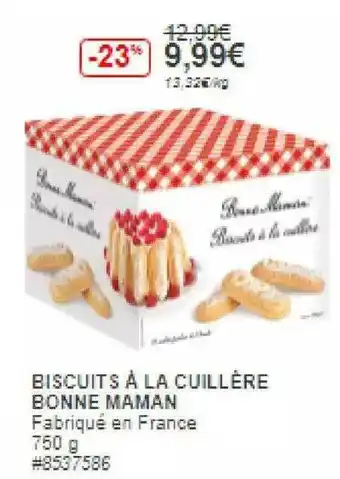 Costco Biscuits à La Cuillère Bonne Maman offre