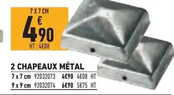 Brico Cash 2 Chapeaux Métal offre