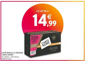 Intermarché Carte noire café moulu classique offre