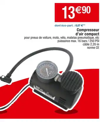 Compresseur d’air compact