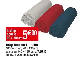 Cora x Carrefour Drap housse flanelle offre