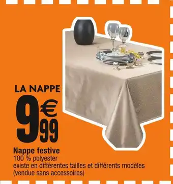 Cora x Carrefour Nappe festive offre
