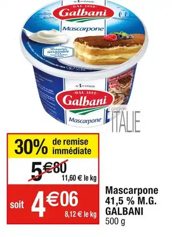 Galbani mascarpone 41,5 % m.g