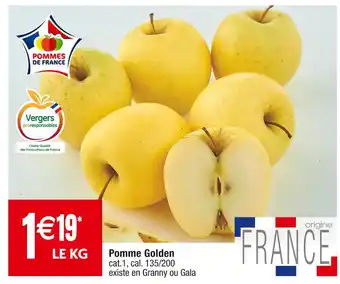Pomme golden