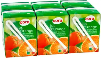 Match Cora jus à base de concentré offre