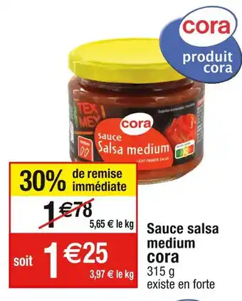 Cora sauce salsa medium